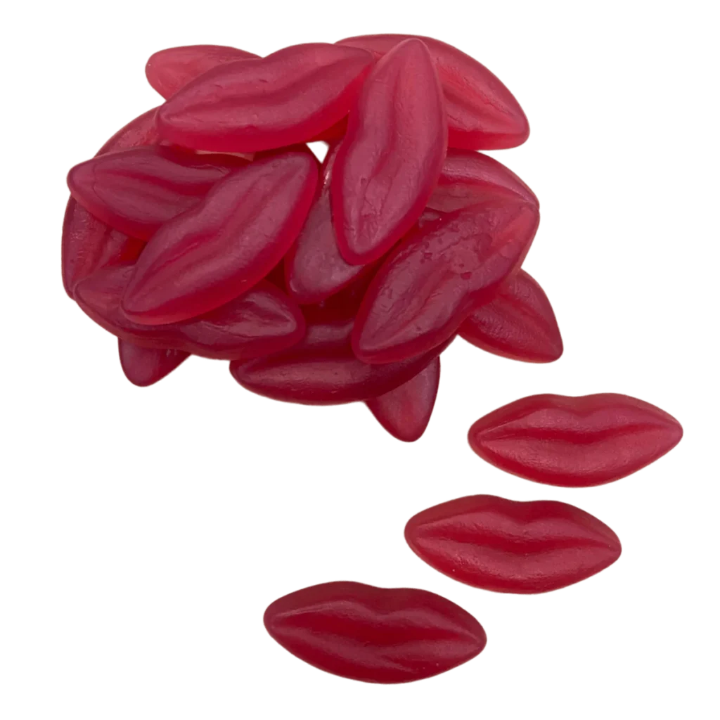 Vegan Red Fruity Lips Jar - 100g